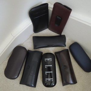 Eyeglass Cases 8 Snap Shut/Flap/Slip In Protectors